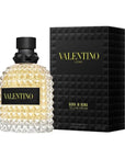 Valentino Uomo Born In Roma Yellow Dream EDT Spray For Men 3.4oz/100ml